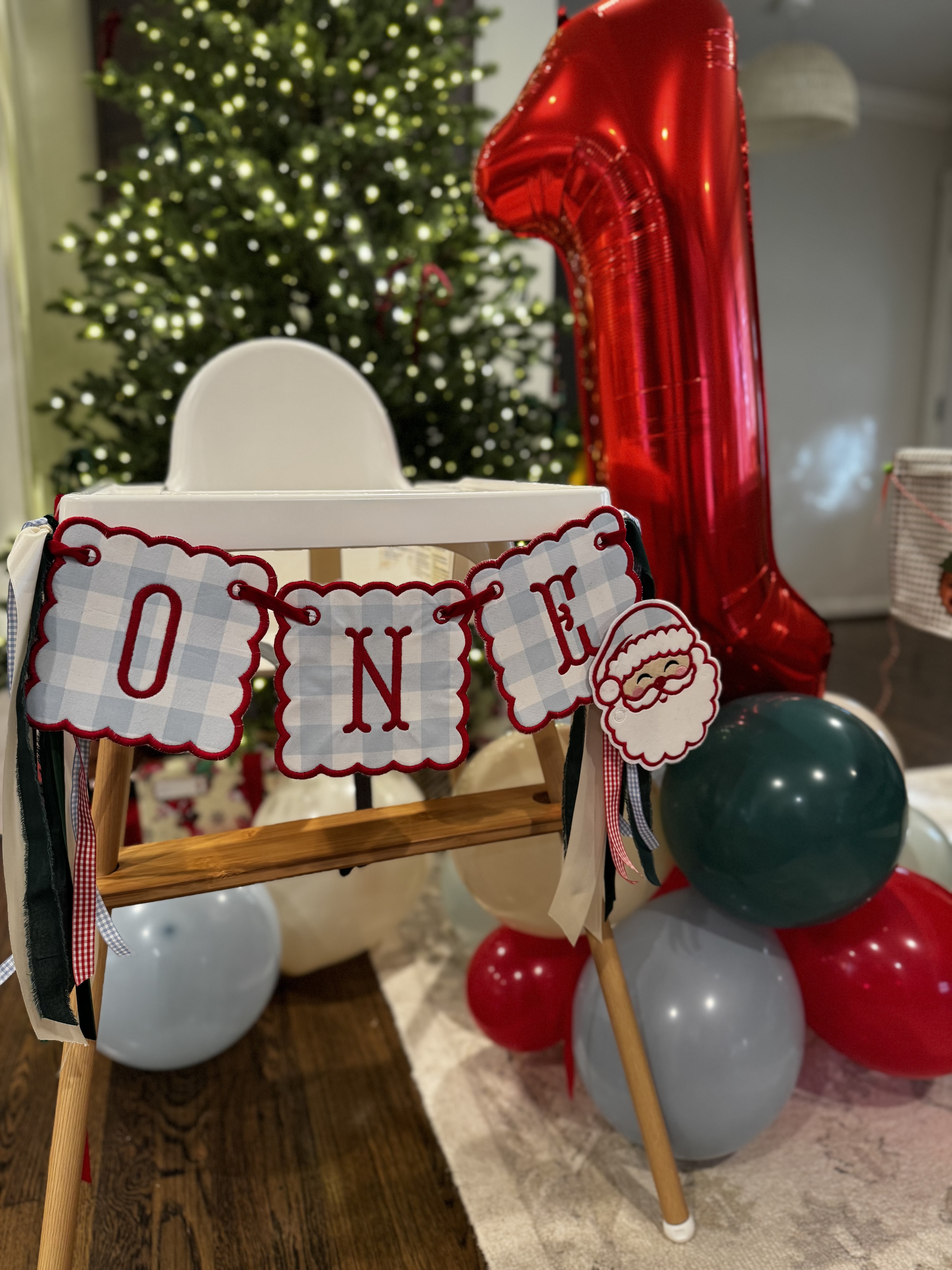 Custom High Chair Banner