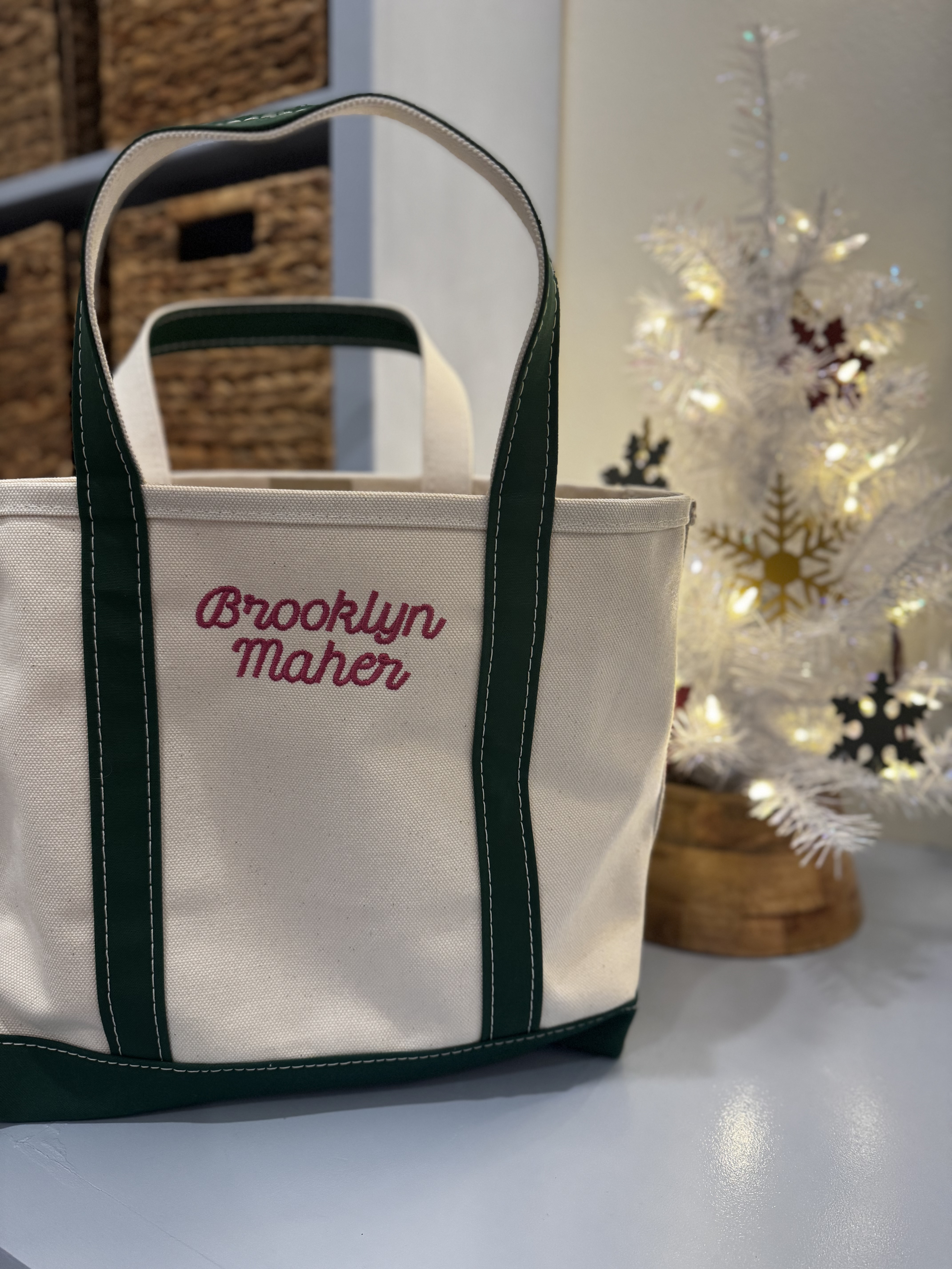 Monogrammed Tote Bag